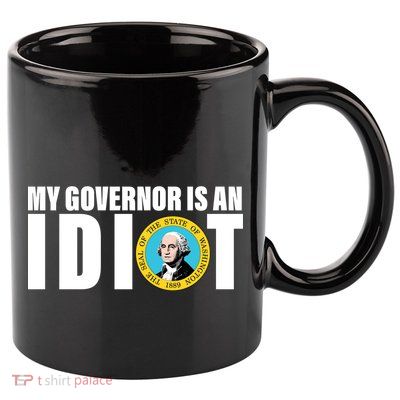 My Governor Is A Idiot 11oz C Handle Ceramic Mug
