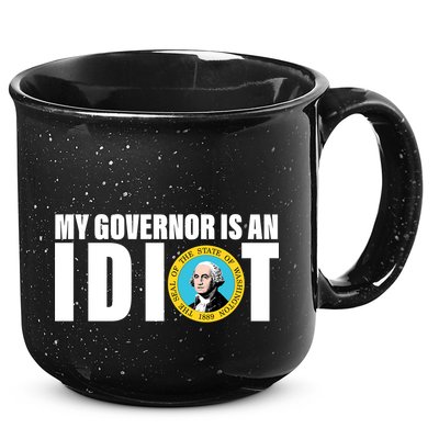 My Governor Is A Idiot 15oz Campfire Ceramic Mug