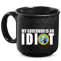 My Governor Is A Idiot 15oz Campfire Ceramic Mug