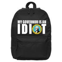 My Governor Is A Idiot 16 in Basic Backpack