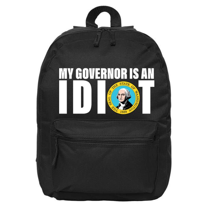 My Governor Is A Idiot 16 in Basic Backpack