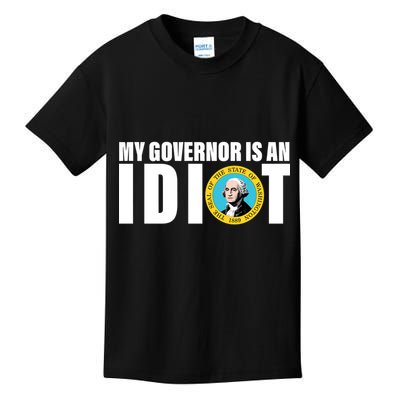My Governor Is A Idiot Kids T-Shirt
