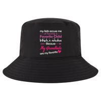 My Grandkids Are My Favorite Child Cool Comfort Performance Bucket Hat