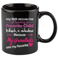 My Grandkids Are My Favorite Child 11oz C Handle Ceramic Mug