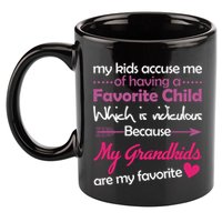My Grandkids Are My Favorite Child 11oz C Handle Ceramic Mug
