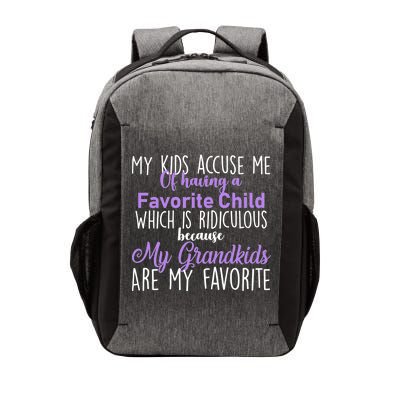 My Grandkids Are My Favorite Funny Grandparents Vector Backpack