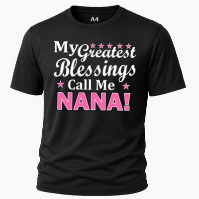 My Greatest Blessings Call Me Nana Performance Shirt