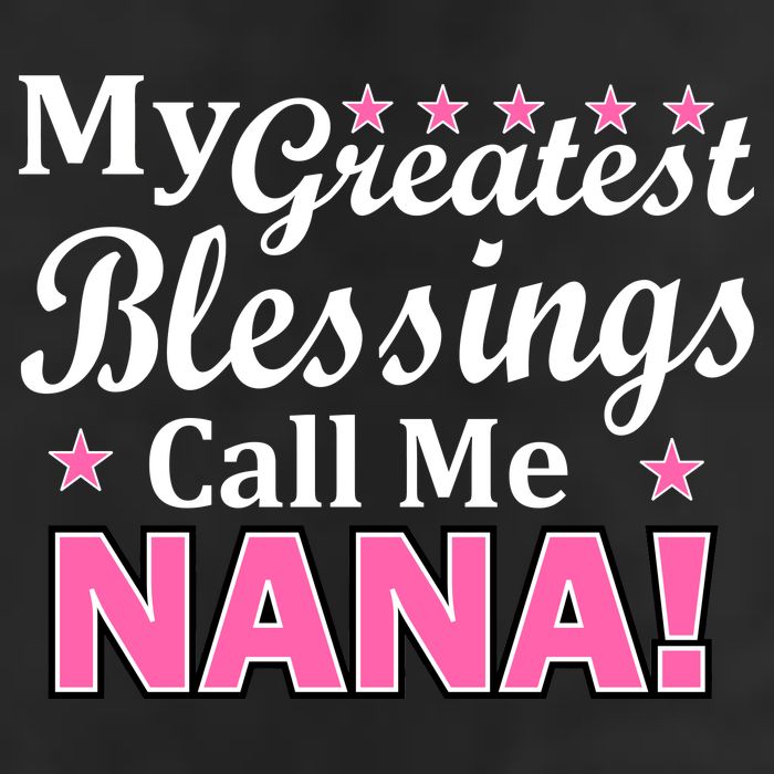 My Greatest Blessings Call Me Nana Adult Drive Performance Visor