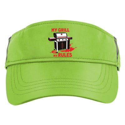 My Grill My Rules Adult Drive Performance Visor