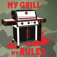 My Grill My Rules Legacy Tie Dye Trucker Hat