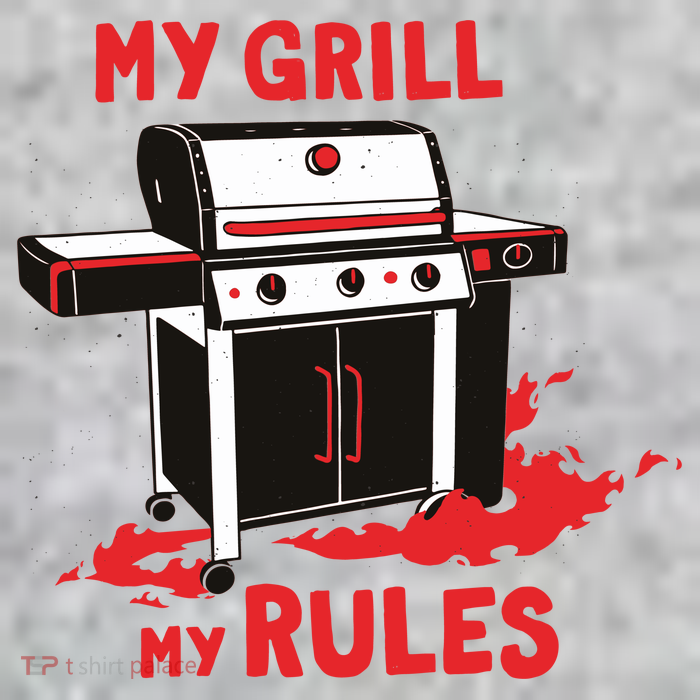 My Grill My Rules Tall T-Shirt