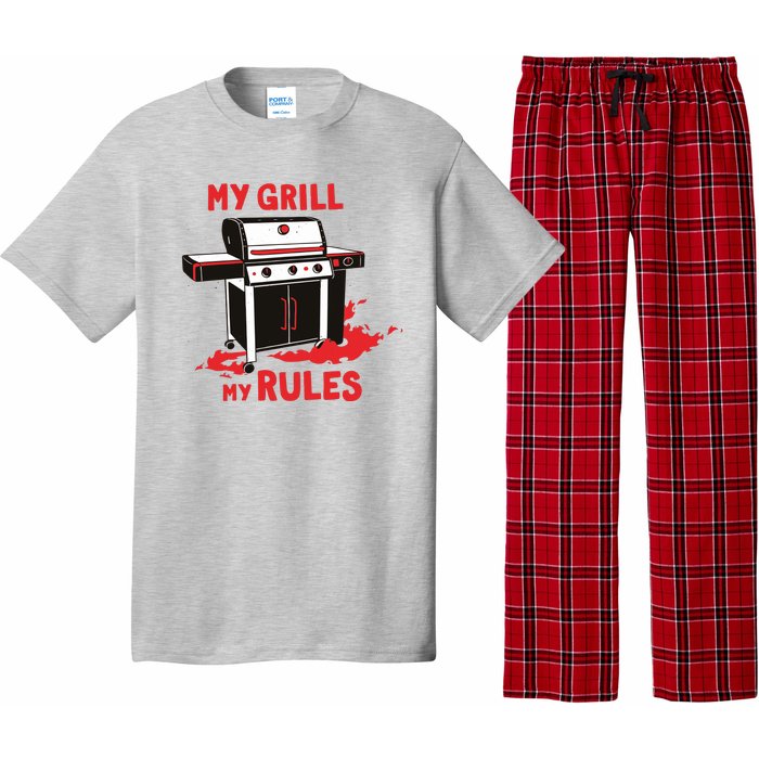 My Grill My Rules Pajama Set