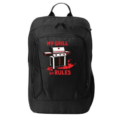 My Grill My Rules City Backpack