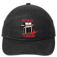 My Grill My Rules 7-Panel Snapback Hat