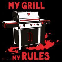 My Grill My Rules Flatbill Hat