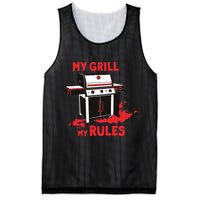 My Grill My Rules Mesh Reversible Basketball Jersey Tank