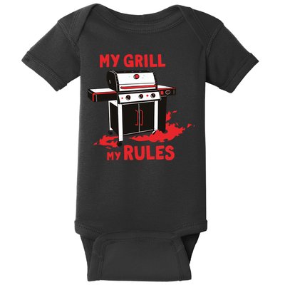My Grill My Rules Baby Bodysuit