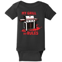 My Grill My Rules Baby Bodysuit