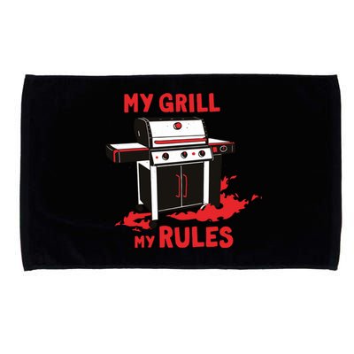 My Grill My Rules Microfiber Hand Towel