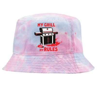 My Grill My Rules Tie-Dyed Bucket Hat