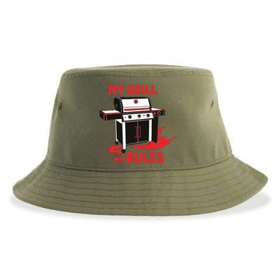 My Grill My Rules Sustainable Bucket Hat