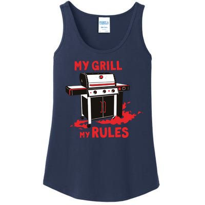 My Grill My Rules Ladies Essential Tank