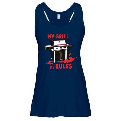 My Grill My Rules Ladies Essential Flowy Tank