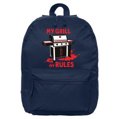 My Grill My Rules 16 in Basic Backpack