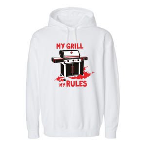 My Grill My Rules Garment-Dyed Fleece Hoodie