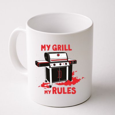 My Grill My Rules Coffee Mug