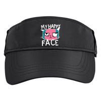 My Happy Cat Face Grumpy Adult Drive Performance Visor