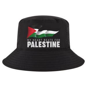 My Heart Beats For Palestine  Cool Comfort Performance Bucket Hat