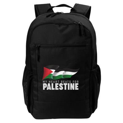 My Heart Beats For Palestine  Backpack