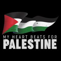 My Heart Beats For Palestine  Sustainable Bucket Hat