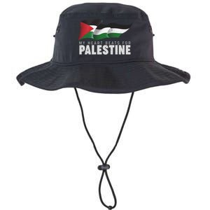 My Heart Beats For Palestine  Legacy Cool Fit Booney Bucket Hat