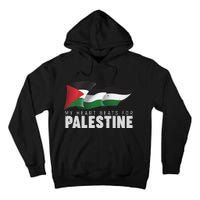 My Heart Beats For Palestine  Tall Hoodie