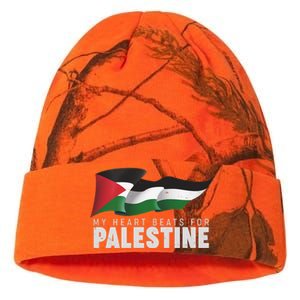 My Heart Beats For Palestine  Kati Licensed 12" Camo Beanie