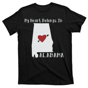 My Heart Belongs In Alabama T-Shirt