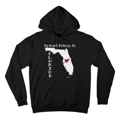 My Heart Belongs In Florida Hoodie