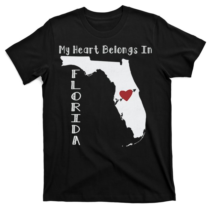 My Heart Belongs In Florida T-Shirt