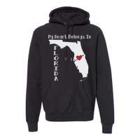 My Heart Belongs In Florida Premium Hoodie