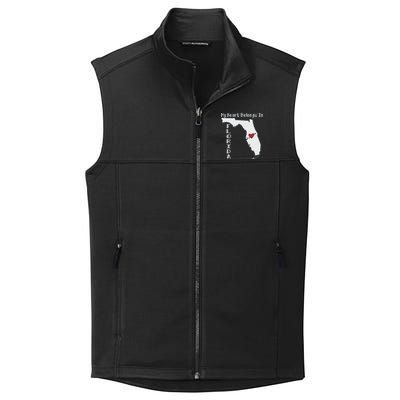 My Heart Belongs In Florida Collective Smooth Fleece Vest