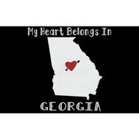 My Heart Belongs In Georgia Bumper Sticker