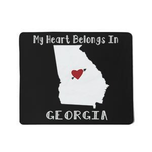 My Heart Belongs In Georgia Mousepad