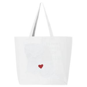 My Heart Belongs In Louisiana 25L Jumbo Tote