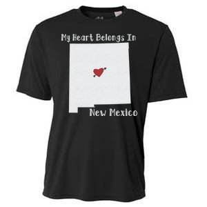 My Heart Belongs In New Mexico Cooling Performance Crew T-Shirt