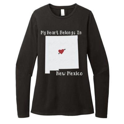 My Heart Belongs In New Mexico Womens CVC Long Sleeve Shirt