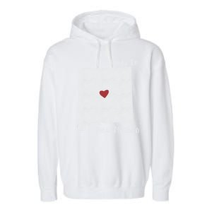 My Heart Belongs In New Mexico Garment-Dyed Fleece Hoodie