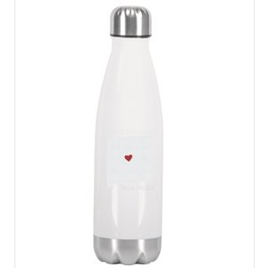 My Heart Belongs In New Mexico Stainless Steel Insulated Water Bottle