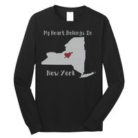 My Heart Belongs In New York Long Sleeve Shirt